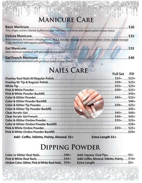 Bliss Nails Prices